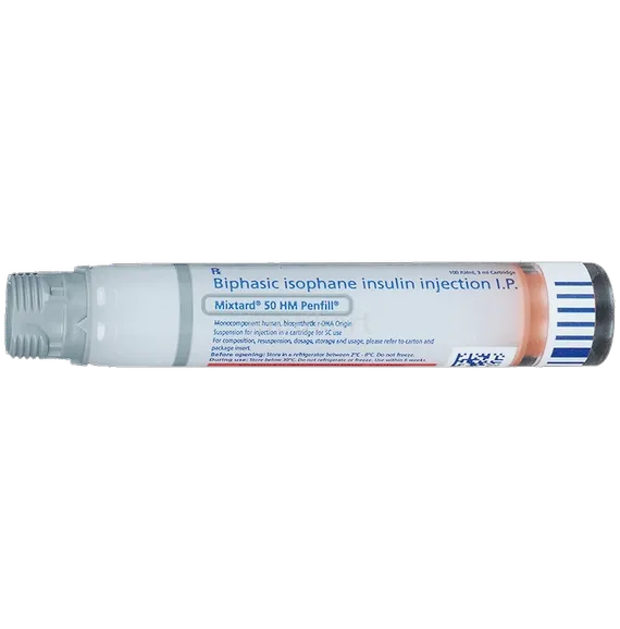 mixtard 50/50 penfill 3 ml